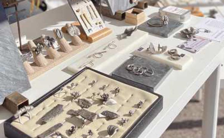The show will include jewelry, ceramics, painting, glass, photography, fiber and more.