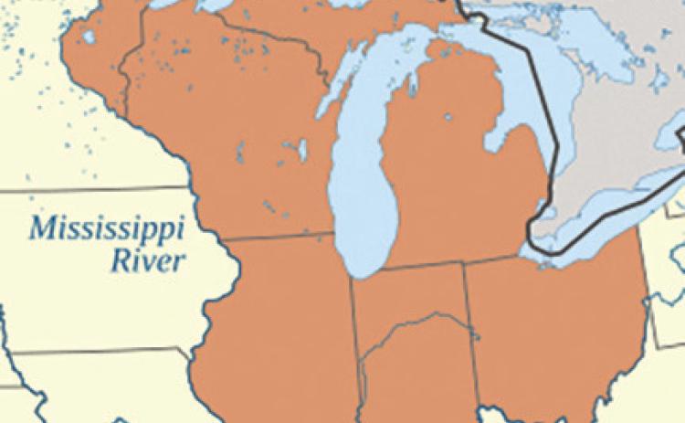 Northwest Ordinance of 1787 established blueprint of five future states, triggering the Northwest Indian War.