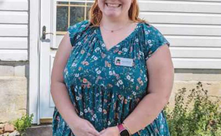 Anna Cotterman recently joined the park district as the Carter Historic Farm specialist.