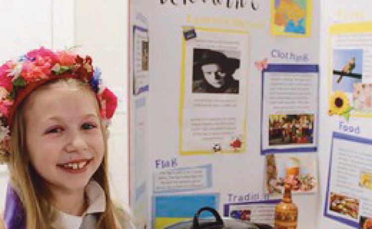 St. Rose third graders celebrate diversity with Culture Day projects