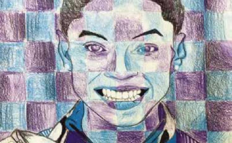 Portrait of Simone Biles by Camryn Butler.