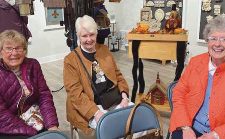 New Century Club holds November meeting at Carruth Studio in Waterville