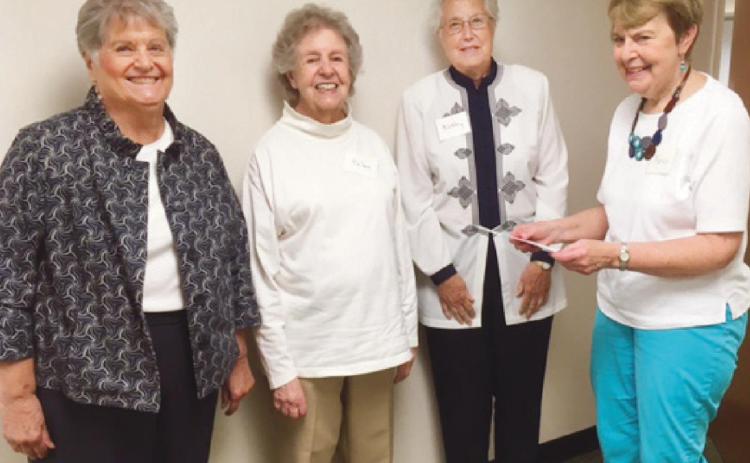 From left: Dee Kroger, Helen Haas, Kathy Helmick and Nancy Kelley