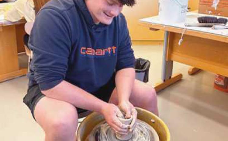 Grant in Action funds Perrysburg High School pottery wheel systems