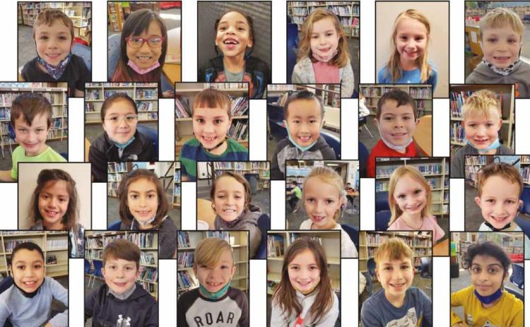 Woodland Elementary December Students of the Month