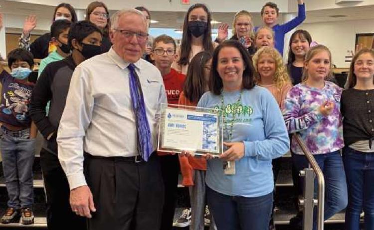 HPI environmental club receives WATER grant