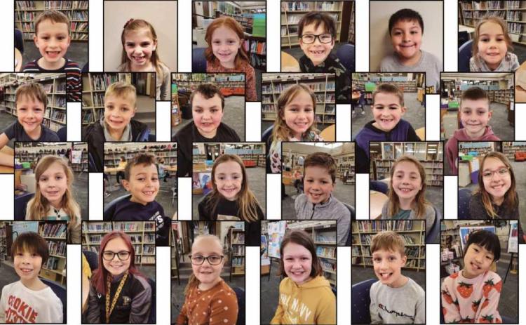 Woodland Elementary February students of the month