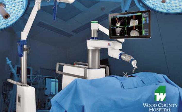 Wood County Hospital purchases robotic navigation surgery equipment