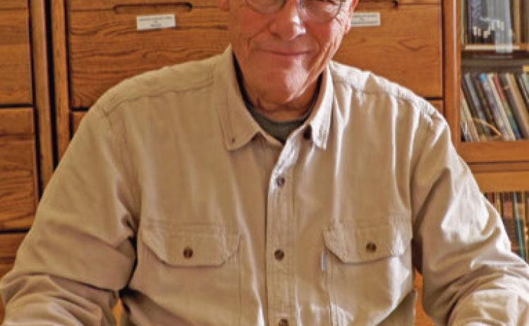 “The service stays with you,” said Army veteran Bill Ervin on a recent visit to Way Public Library.