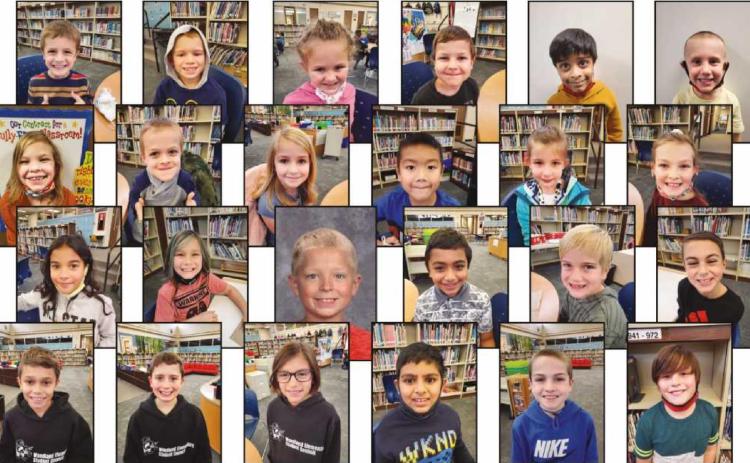 Woodland Elementary November Students of the Month