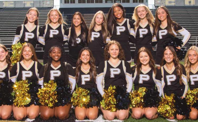 Varsity cheer team